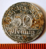 Německý 50 Pfennig 1922 (2)